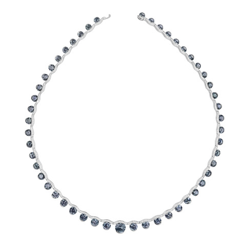 Колье со Шпинелью и Бриллиантами, N0195-0/1