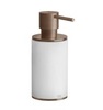 Gessi 316 ACCESSORIES Дозатор для жидкого мыла или лосьона, композит белый 54737-(708, Copper Brushed PVD)