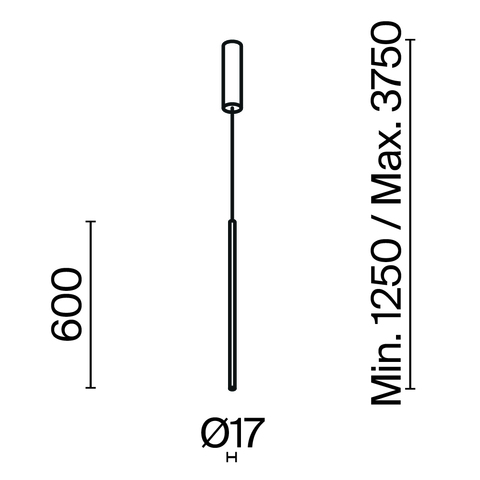 Подвесной светодиодный светильник Maytoni Halo MOD246PL-L12BK