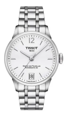 Наручные механические часы Tissot Chemin des Tourelles Powermatic 80 Lady T099.207.11.037.00