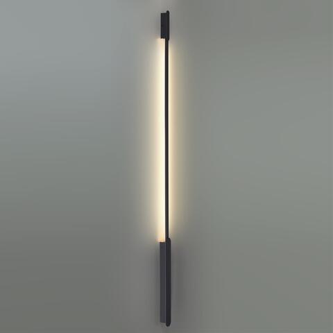 7155/100 HIGHTECH ODL26 Прямой элемент для инсталяции  черный/cиликон/металл IP20 LED 14W 491Лм 3000K 120° 24V FINO