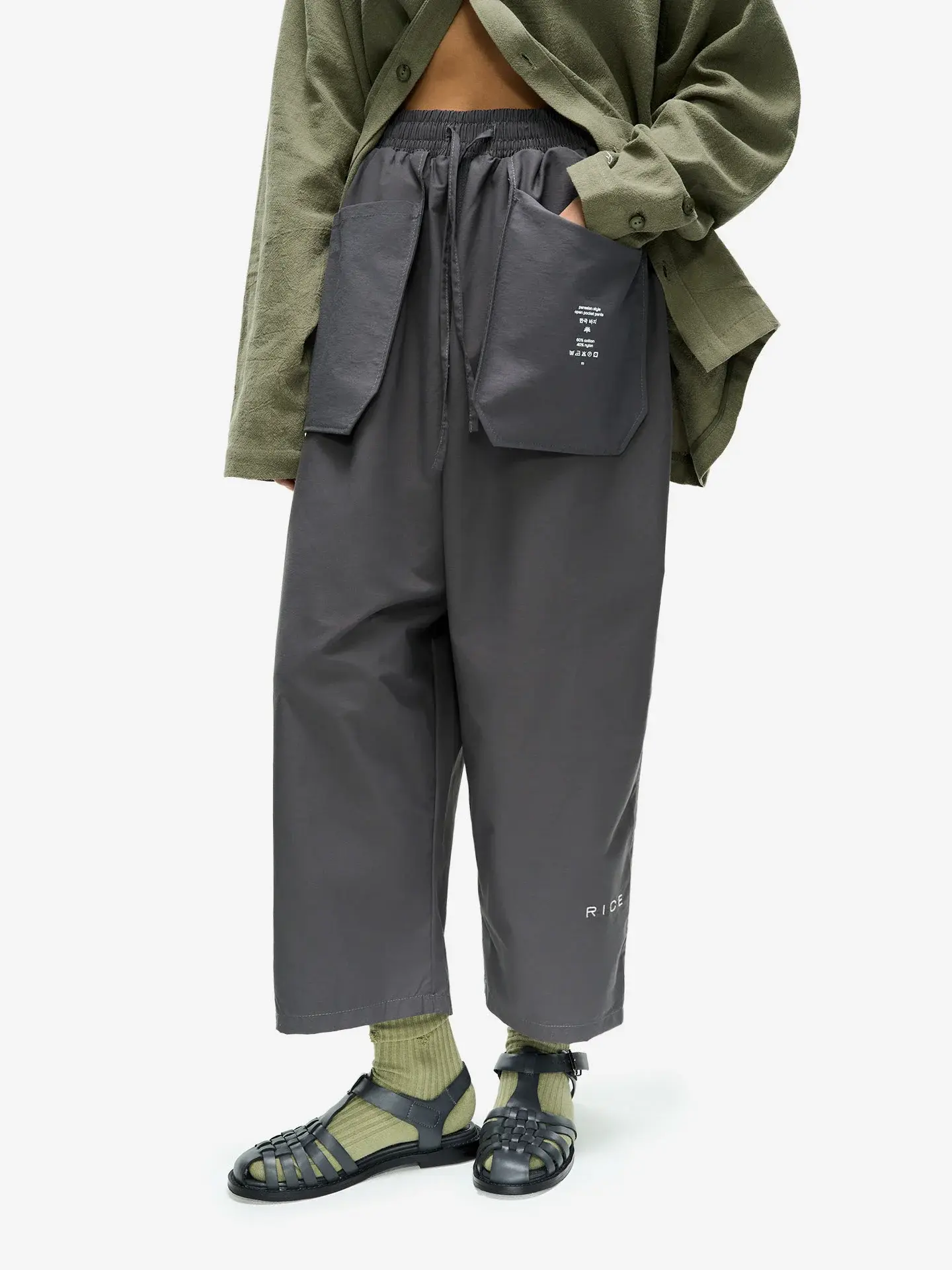 Брюки OPEN POCKET PANTS GRAFIT