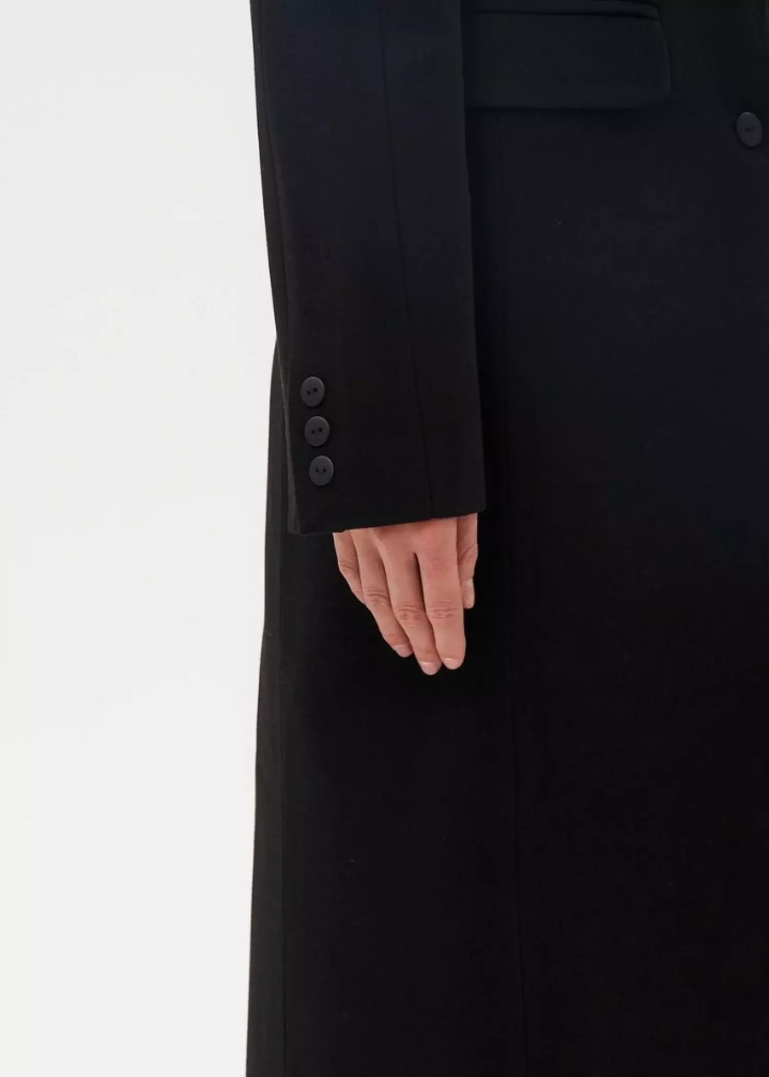 Пальто Топ, Черный