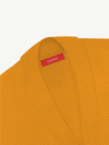 Кардиган с пуговицами из экохлопка