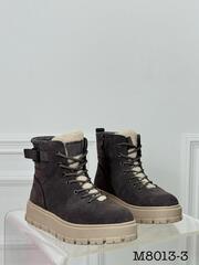 Ботинки зима нат. замша по 8 пар (36-41)р./ M8013-3