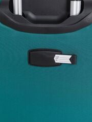 Чемодан Redmond тканевый облегченный ручная кладь Лазурный NF05L20GN 54х20х38 см без расширения