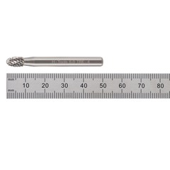 Бор-фреза твердосплавная E(TRE) 6,0x10x50x6мм HM H-Tools 116211HT