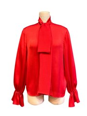 Блуза с бантом