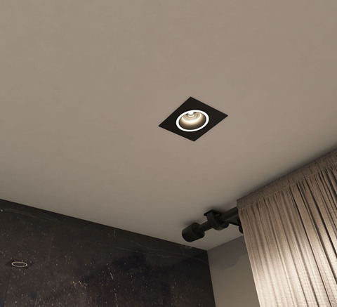 Встраиваемый светильник Denkirs Halo DK2061-BK