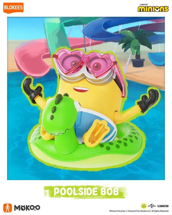 Набор фигурок Миньоны Пляжный отдых Сборная модель