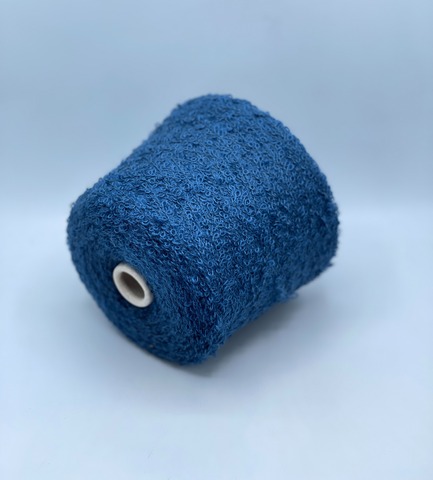 Profilo S.N.C, Boucle, 180м/100гр. 76% Альпака, 18% Меринос, 6%Полиамид, цвет-Океан(110), 37449