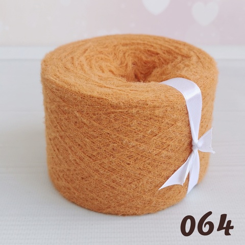 Фетровая пряжа 900м/100г, 064 Урюк