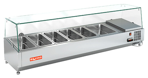 Витрина холодильная HICOLD VRTG 1525 (1/3)