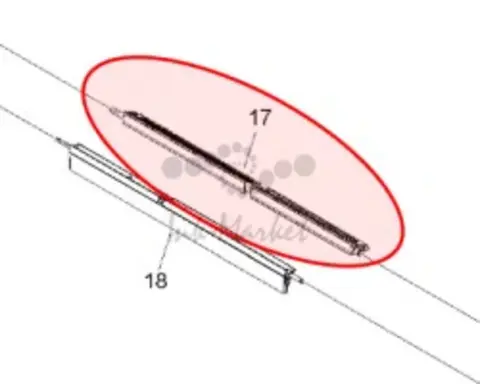 Заслонка Canon Flapper reverse paper delivery original FL3-3784-010
