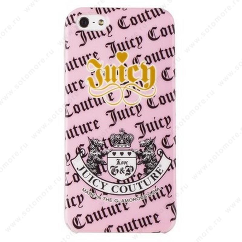 Накладка Juicy Couture для iPhone SE/ 5s/ 5C/ 5 вид 2