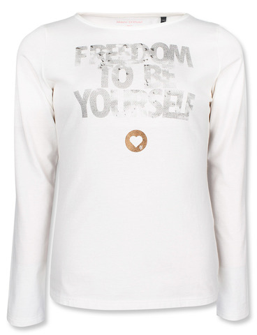 Блузка с надписью Marc O'Polo