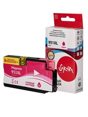 Струйный картридж Sakura CN047AE (№951XL Magenta) для HP Officejet Pro 8100, 8600, 8600Plus, 8610, 8615, 8620, 8625, 8630, 8640, 8660, 251dw, 276dw, пигментный тип чернил, пурпурный, 26 мл., 1500 к.