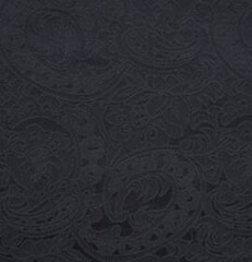 Костюмная ткань жаккард 210 гр/м2, 46% хлопок, 51% п/э, 3% эл, 150 см, чёрный