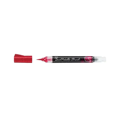 Pentel Dual Metallic Brush (Pink + metellic pink)