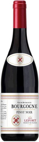 Вино Jean Lefort, Bourgogne Pinot Noir AOP, 0.75 л