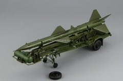 Transport-loading vehicle PR11 with rocket 20DSU green DIP 1:43