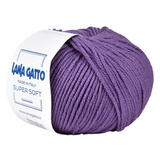 Пряжа Lana Gatto Supersoft 13335 фиолетовый