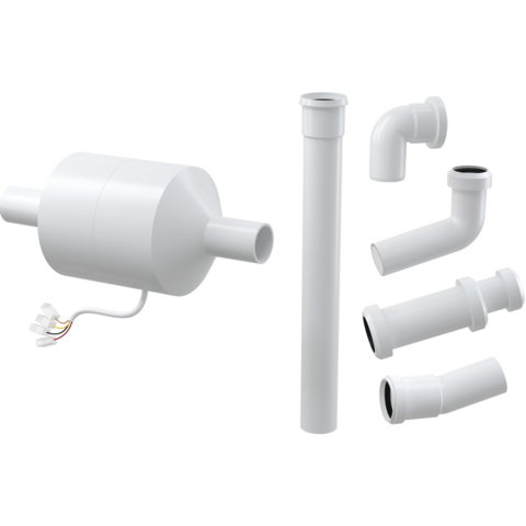 AlcaPlast P128 Вентилятор для скрытых систем инсталляции c возможностью вентиляции