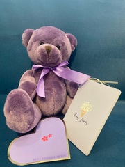 Игрушка мягкая Медведь лавандовый «Mimi Toys»