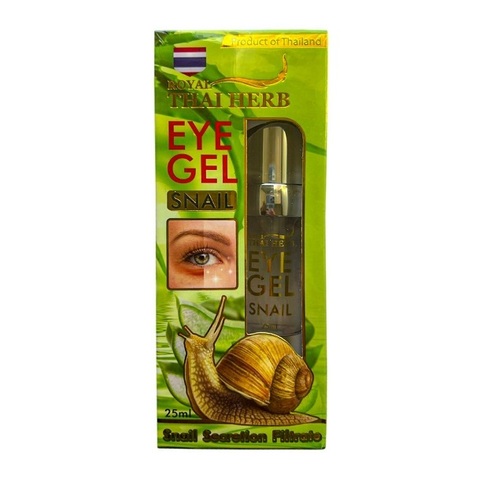 Гель для кожу вокруг глаз с экстрактом улитки Royal Thai Herb Eye Gel Snail, 25 мл.