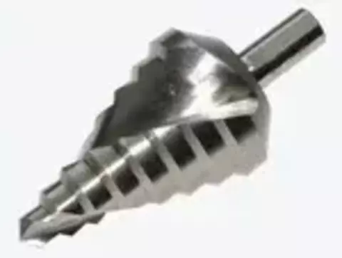Сверло ступенчатое по металлу (4-47 мм) x3mm спиральное арт. 650-014 TITAN
