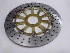Диск тормозной передний золотой на Honda VFR V-TEC / ABS , CBR RR  , XLV VARADERO ,GL GOLD WING