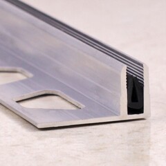 Алюминиевый профиль с резиновой вставкой ПТО-9 2700 мм