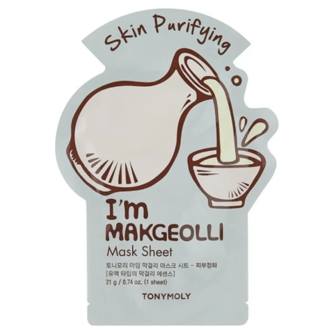 Тканевая маска для лица TONYMOLY I'm Makgeolli Mask Sheet Skin Purifying, 21 гр