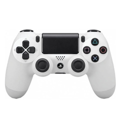 Беспроводной контроллер DualShock 4 для PS4 (белый, 2ое поколение, China)