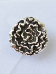 Пион (кольцо из серебра)