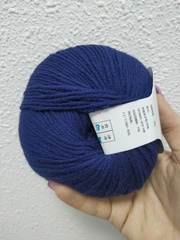 Синий, арт. 16, моточный меринос