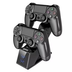 Зарядная станция OIVO для 2-х контроллеров DualShock 4 (вертикальная)