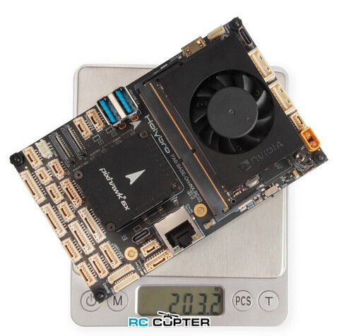 Полётный контроллер Holybro Pixhawk 6X Pro + Jetson Orin NX 16GB (with Wi-Fi & SSD & Camera) + PM02D + UBEC + с кейсом (20338)