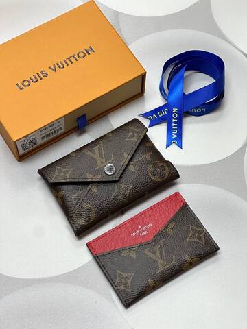 Держатель для карт Louis Vuitton Kirigami красный