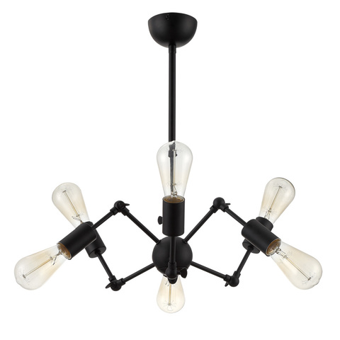 Люстра Arte Lamp Roots A9190LM-6BK