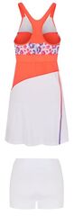 Теннисное платье EA7 Woman Jersey Dress - diva pink