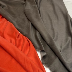 Ткань трикотаж  тонкий серый 3197