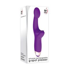 Фиолетовый массажёр для G-точки G-Spot Pleaser - 19 см. - 