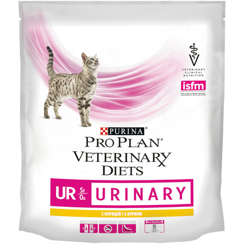Pro Plan Диета UR Urinary кошки Курица, сухой (350 г)