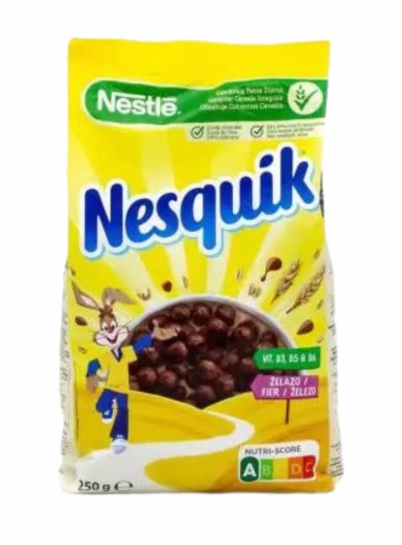 Готовый завтрак NESQUIK Шарики 225 г Nestle РОССИЯ - купить по выгодной  цене | Интернет магазин 