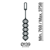 Подвесной светильник Maytoni Golden cage MOD216PL-L10G3K