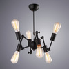 Люстра Arte Lamp Roots A9190LM-6BK