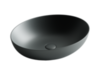 Умывальник чаша накладная овальная (Темный Антрацит Матовый)  Element 520*395*130мм Ceramica Nova CN6017MDH