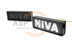 LED повторители (надпись NIVА) Лада 4х4, Урбан (белый)