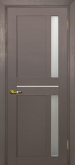 Дверь PSU-19 / Цвет Каменное дерево / белый сатинат / Двери PROFILO PORTE